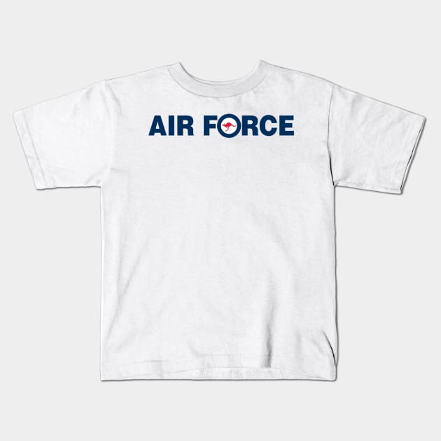 Royal Australian Air Force RAAF Kids T-Shirt by sunjoyotantang